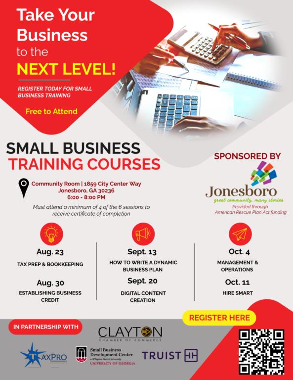 Small Business Flyer - September 20th